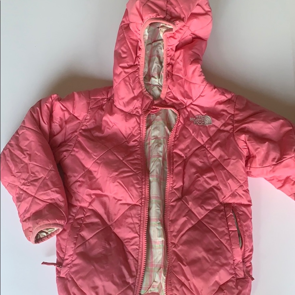 North face Reversible Toddler Coat size 4